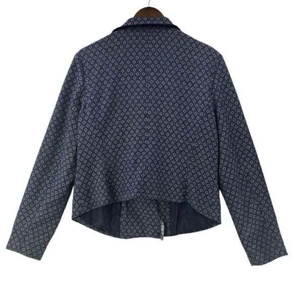 Metaphor Assymetrical Zip Up Raw Hemline 2 Zipper Front Pockets XL Pre-Owned - Picture 2 of 11